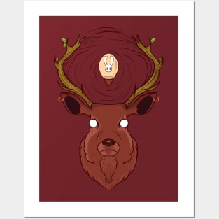 Deer Idea Posters and Art